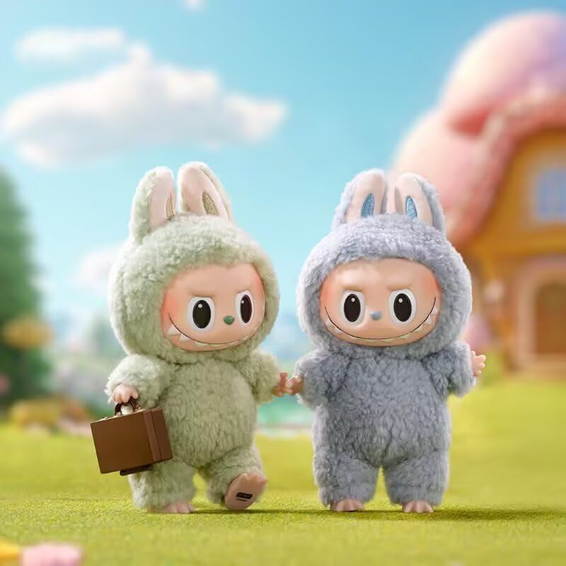 Labubu Exciting Macaron Plush Doll