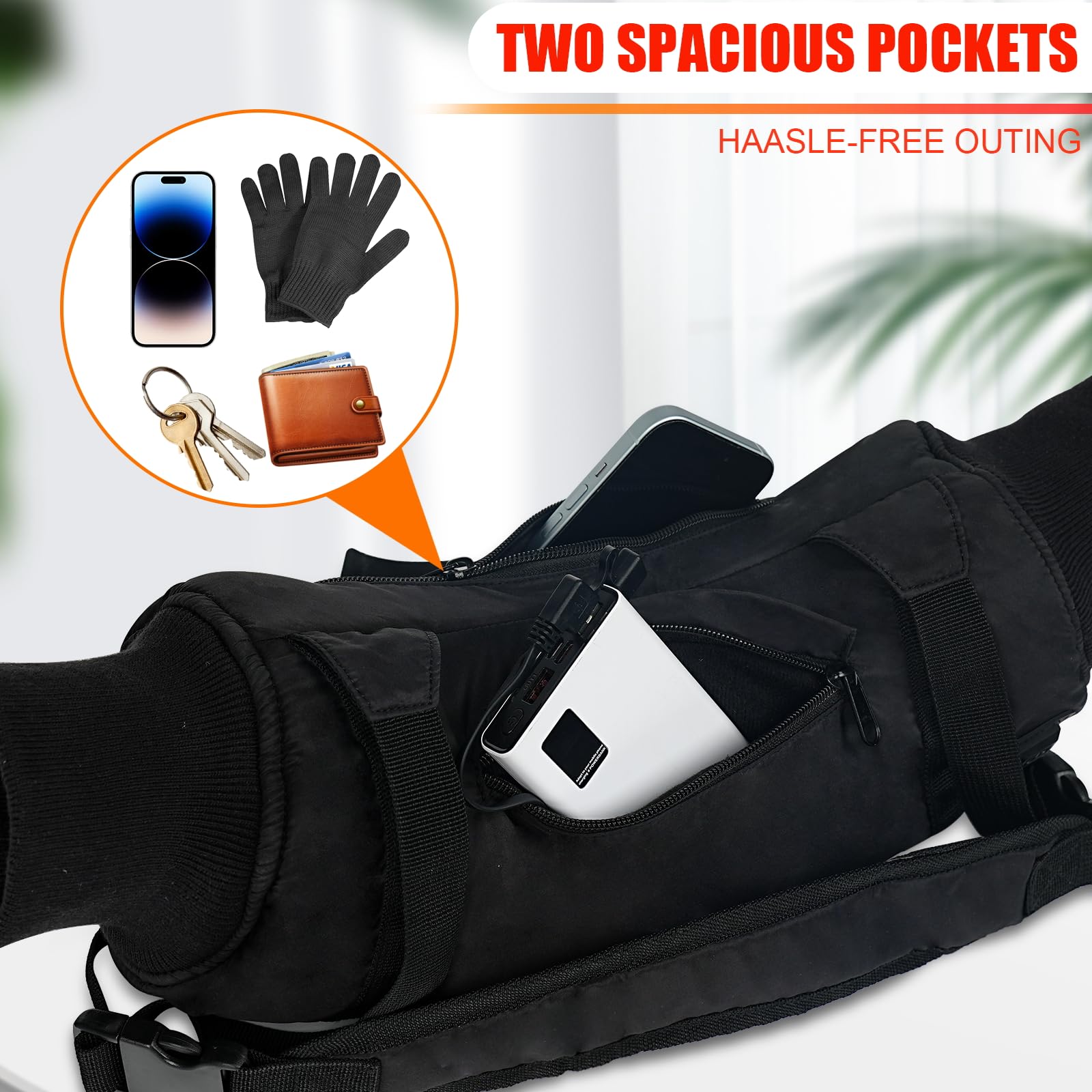 Electric Heated Hand Warmer Pouch