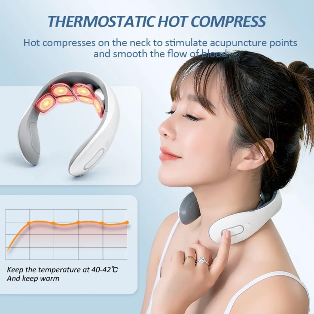 Welnax™ Portable Neck Massager for Neck Pain Relief