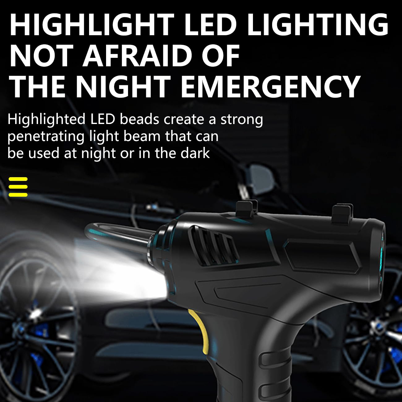 Cordless Air Compressor Tire Inflator