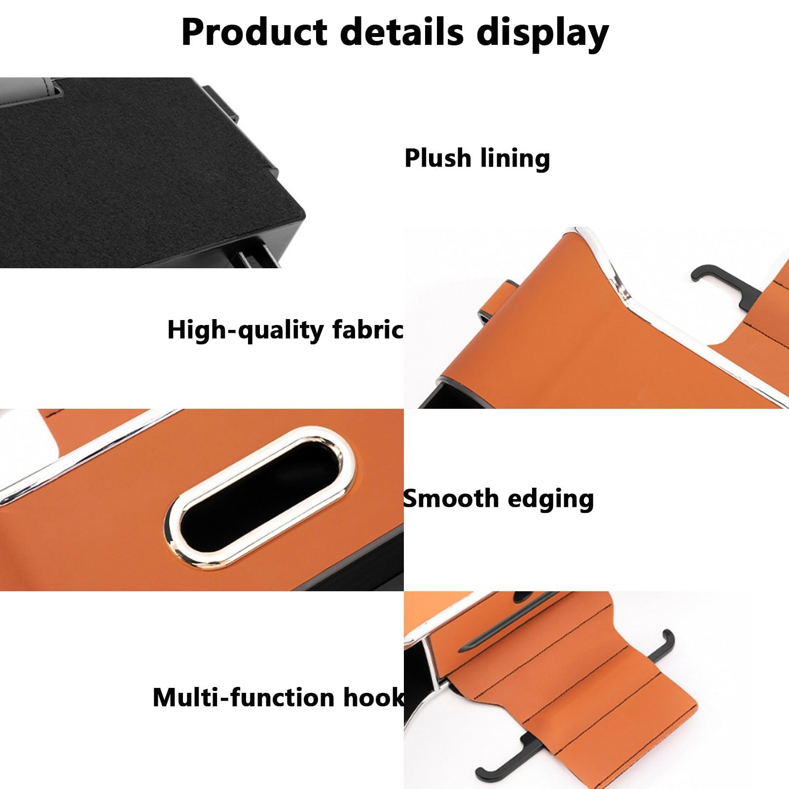 Multifunctional Car Seat Back Storage Box