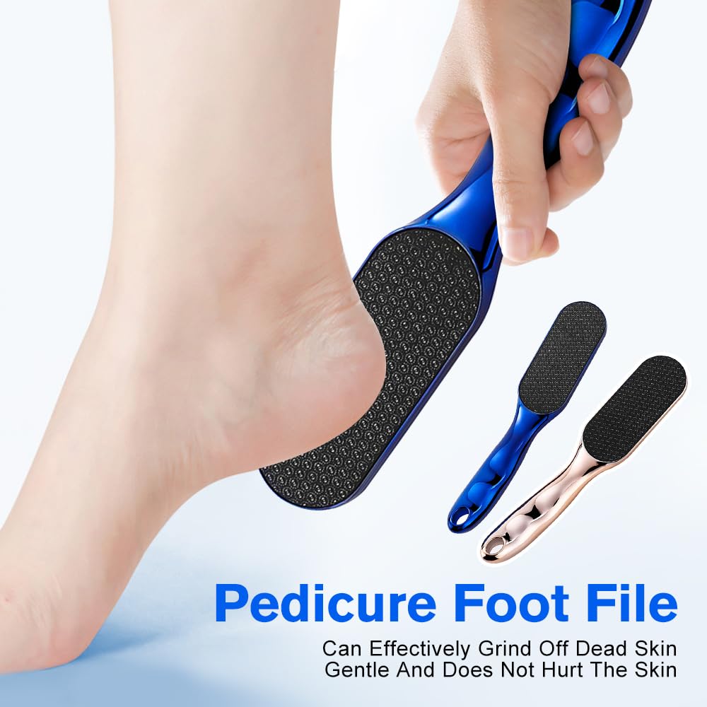  Nano Glass Foot File with Non-Slip Ergonomic Handle