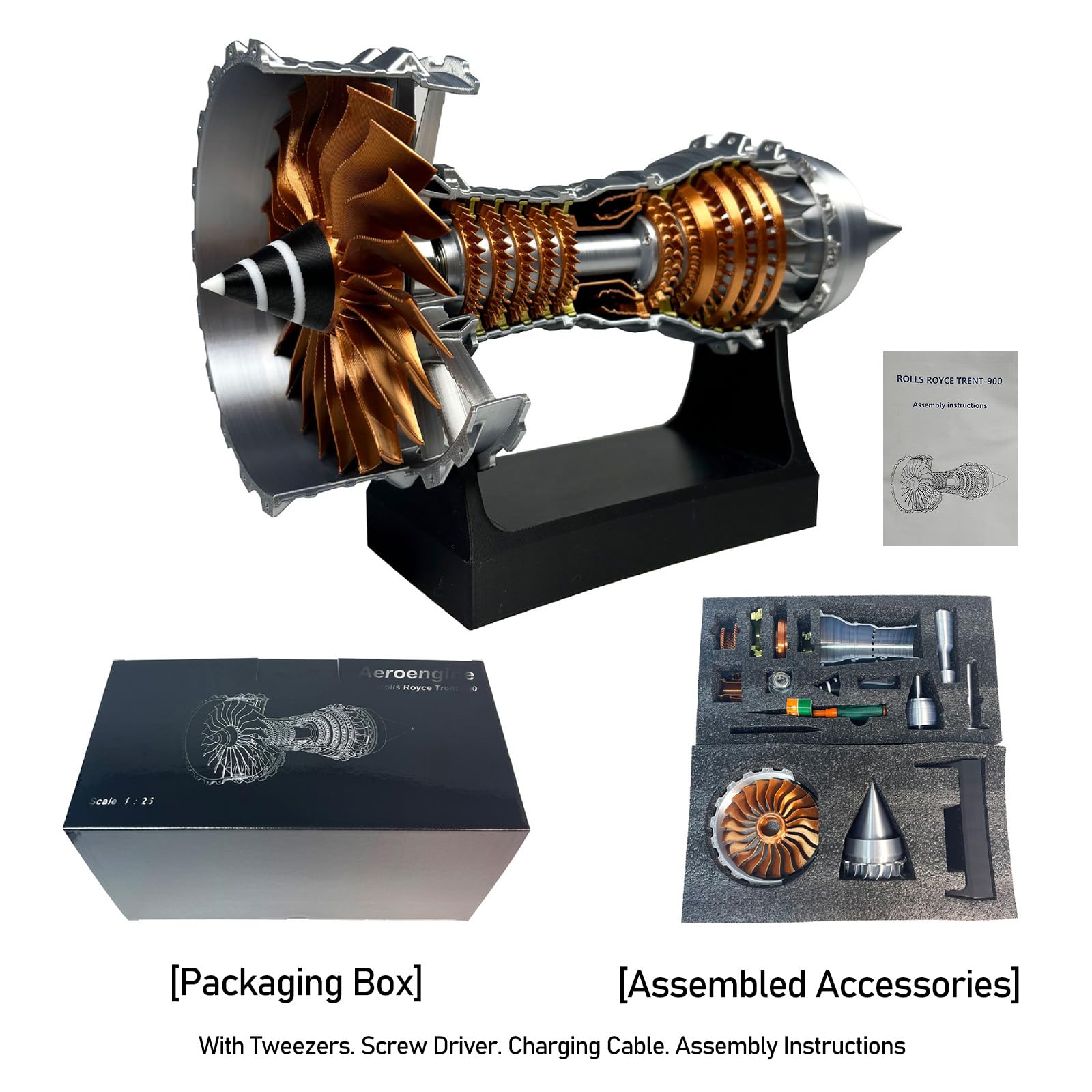 TR900 Turbofan Engine Model