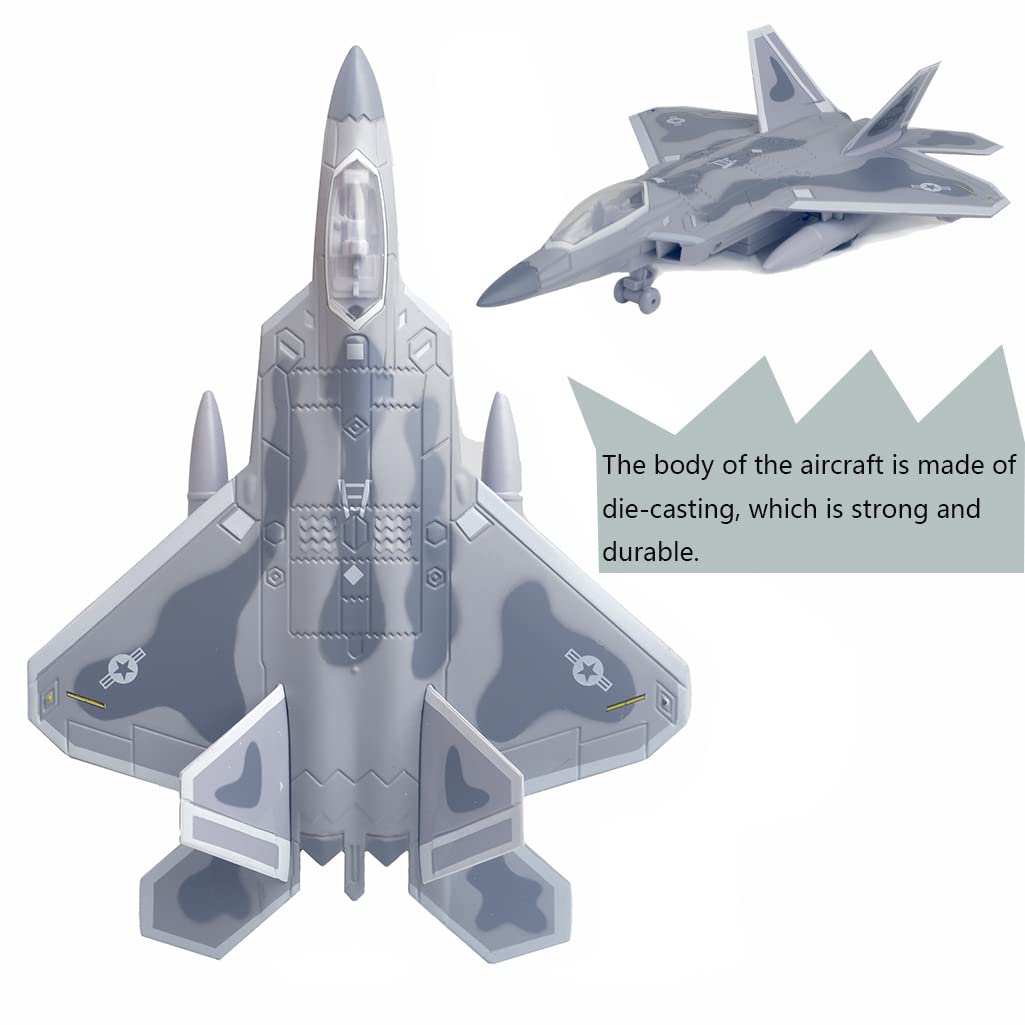 Metal Fighter Jet Military Plane Model With Display Stand