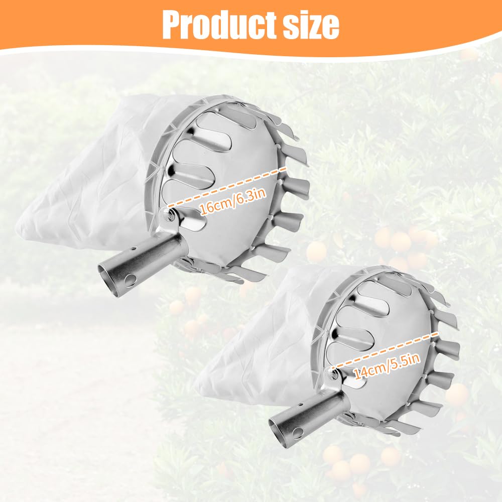 6.3 inch Fruit Picker Head Basket