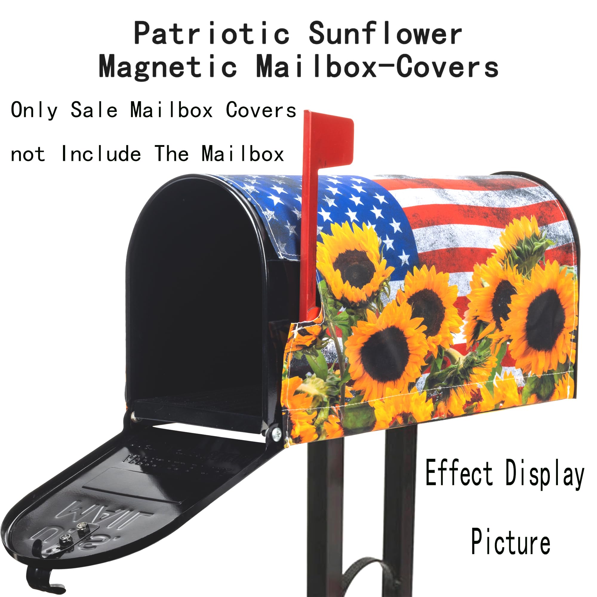 Spring-Summer Waterproof Oxford Magnetic Mailbox-Cover 21"" x 18""