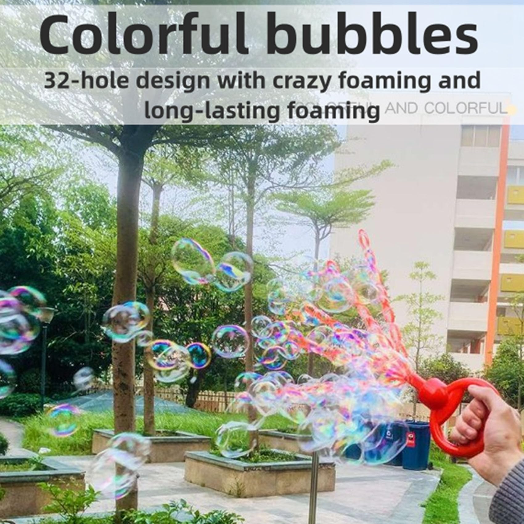 Magical 5-Claw Smiley Bubble Stick