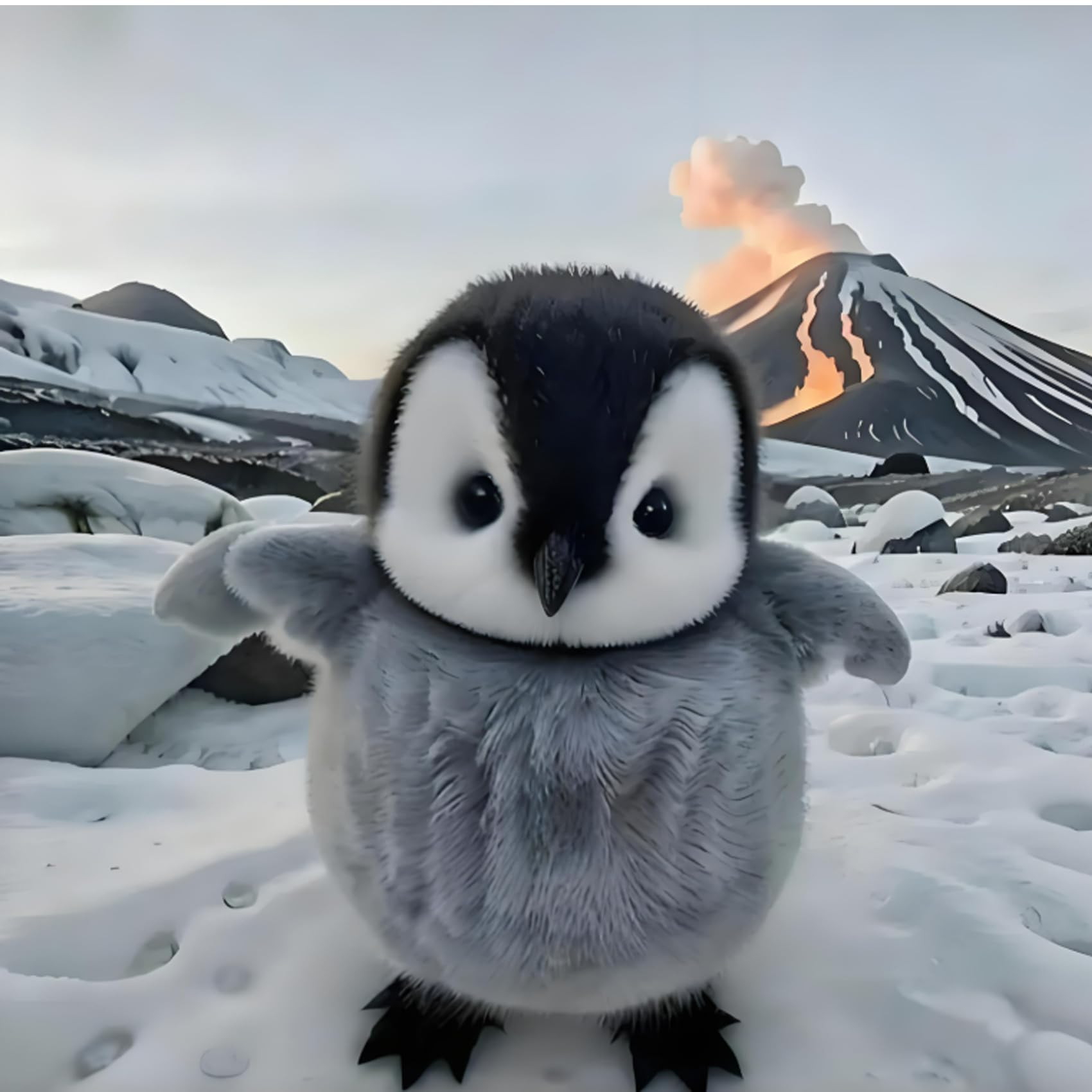 🔥Hot Sale🐧🐧Super realistic plush robot penguin🐧🐧
