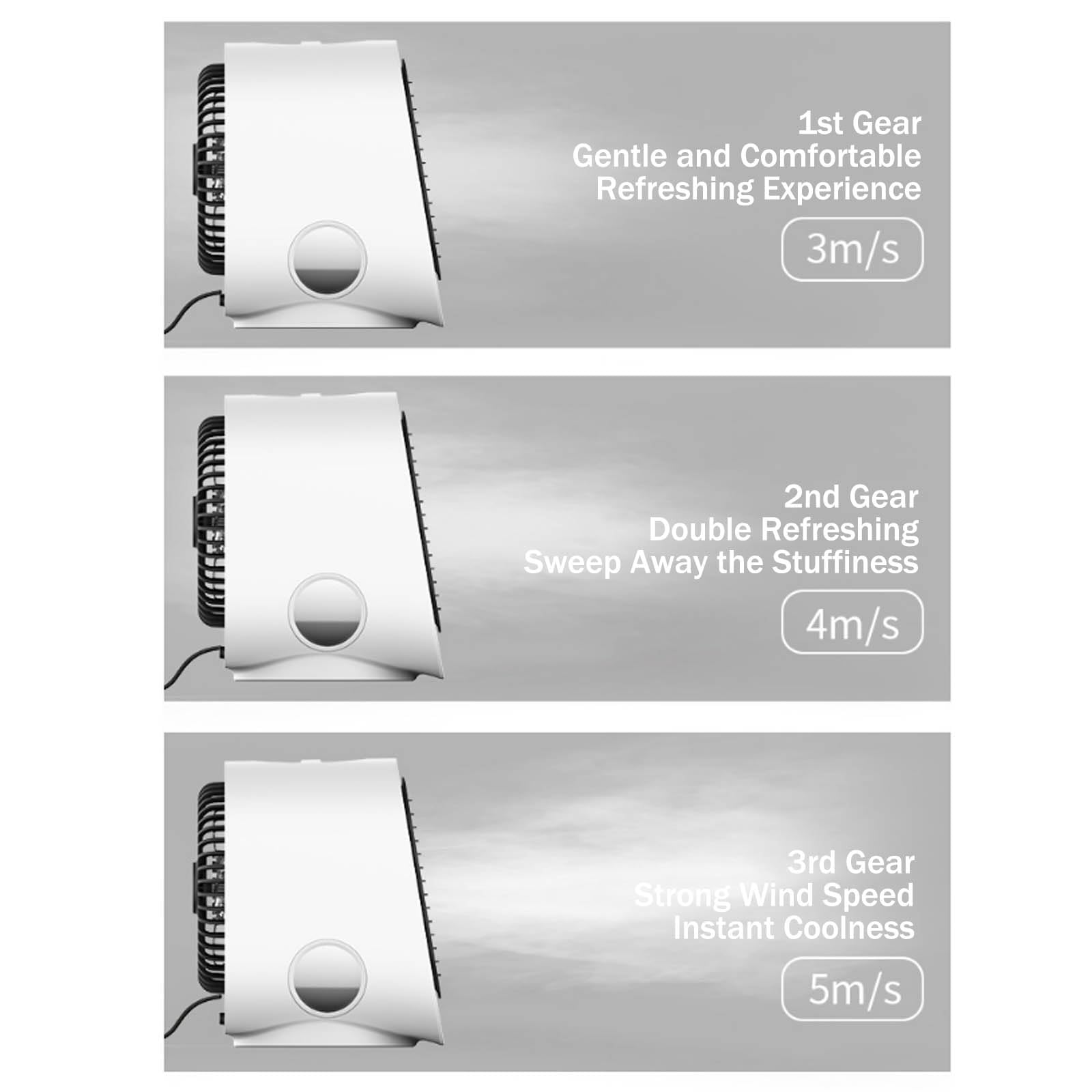 2025 Air Cooler with LED Nightlight