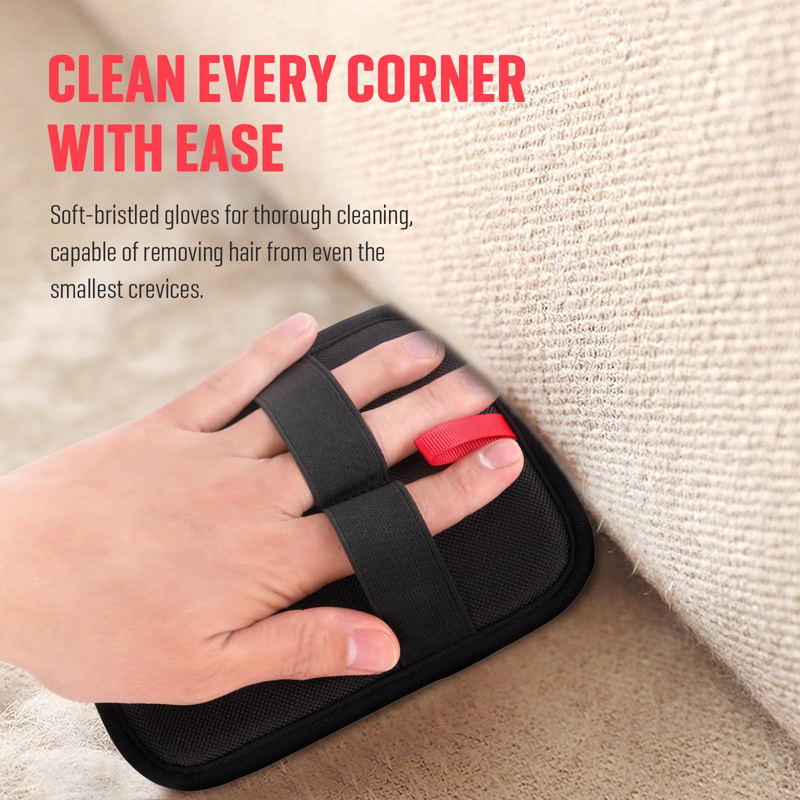 Electrostatic Gloves Pet Hair Removal -3 Pack