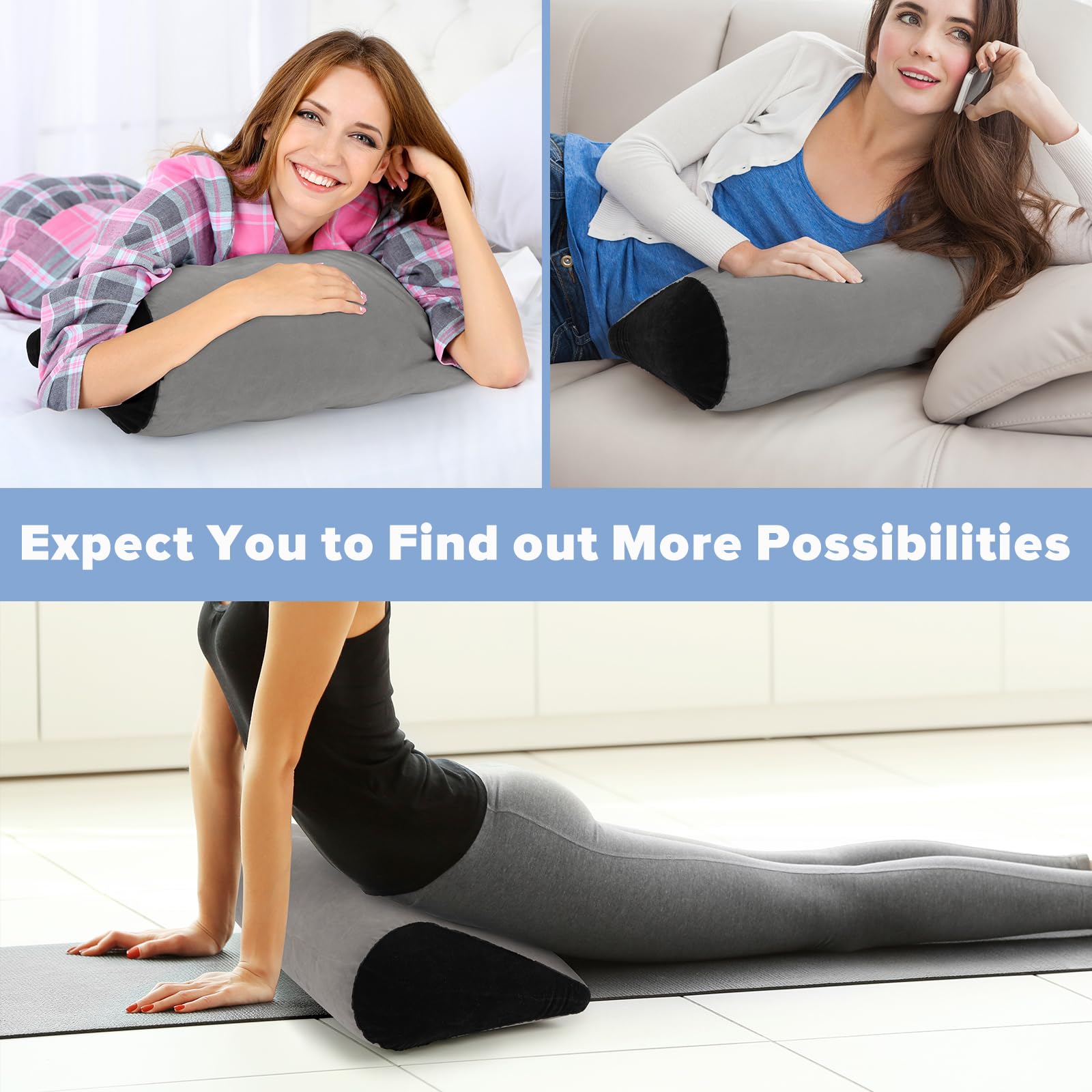 Portable Wedge Pillow Inflatable Cushion