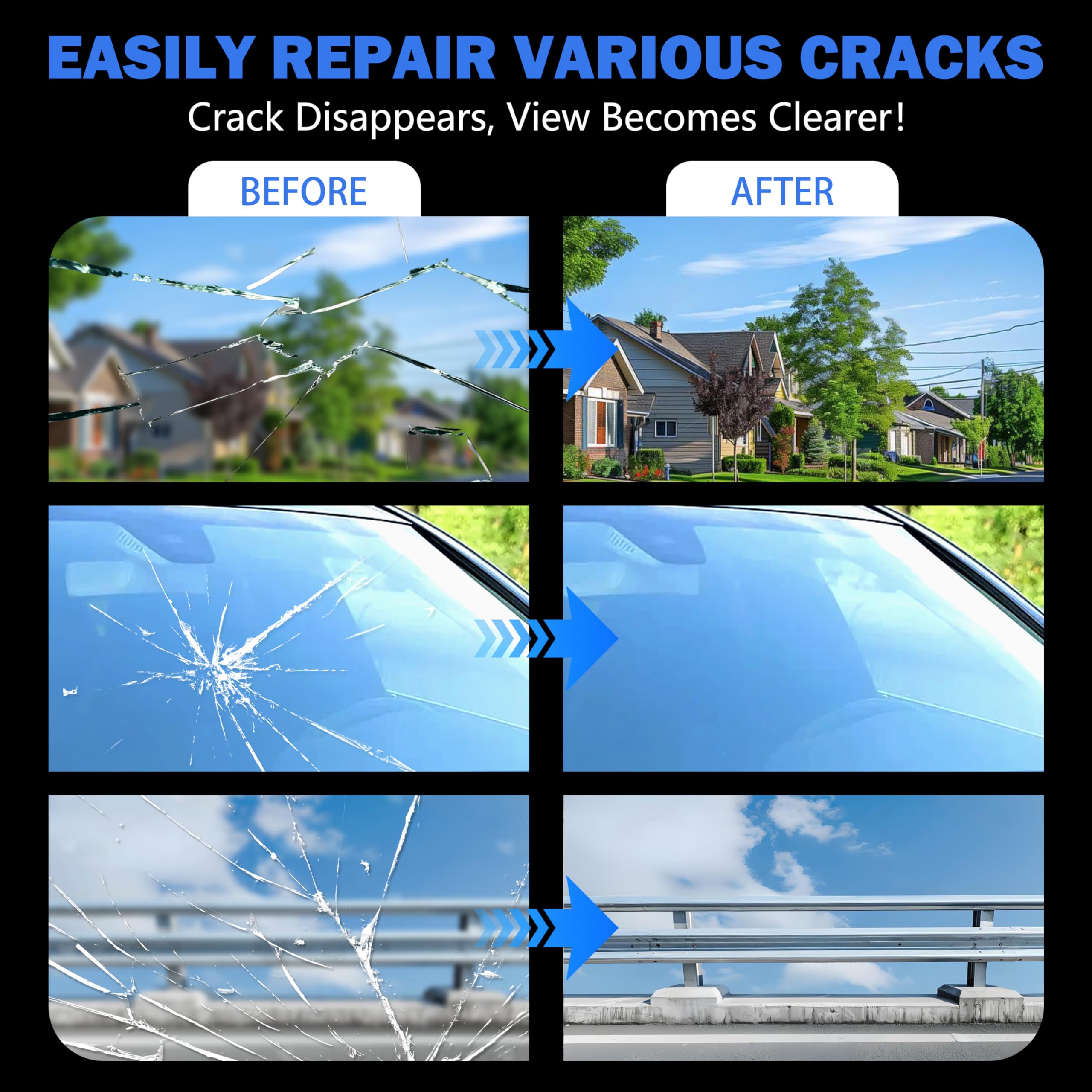 🔥 2025 New Car Windshield Crack Repair Fluid