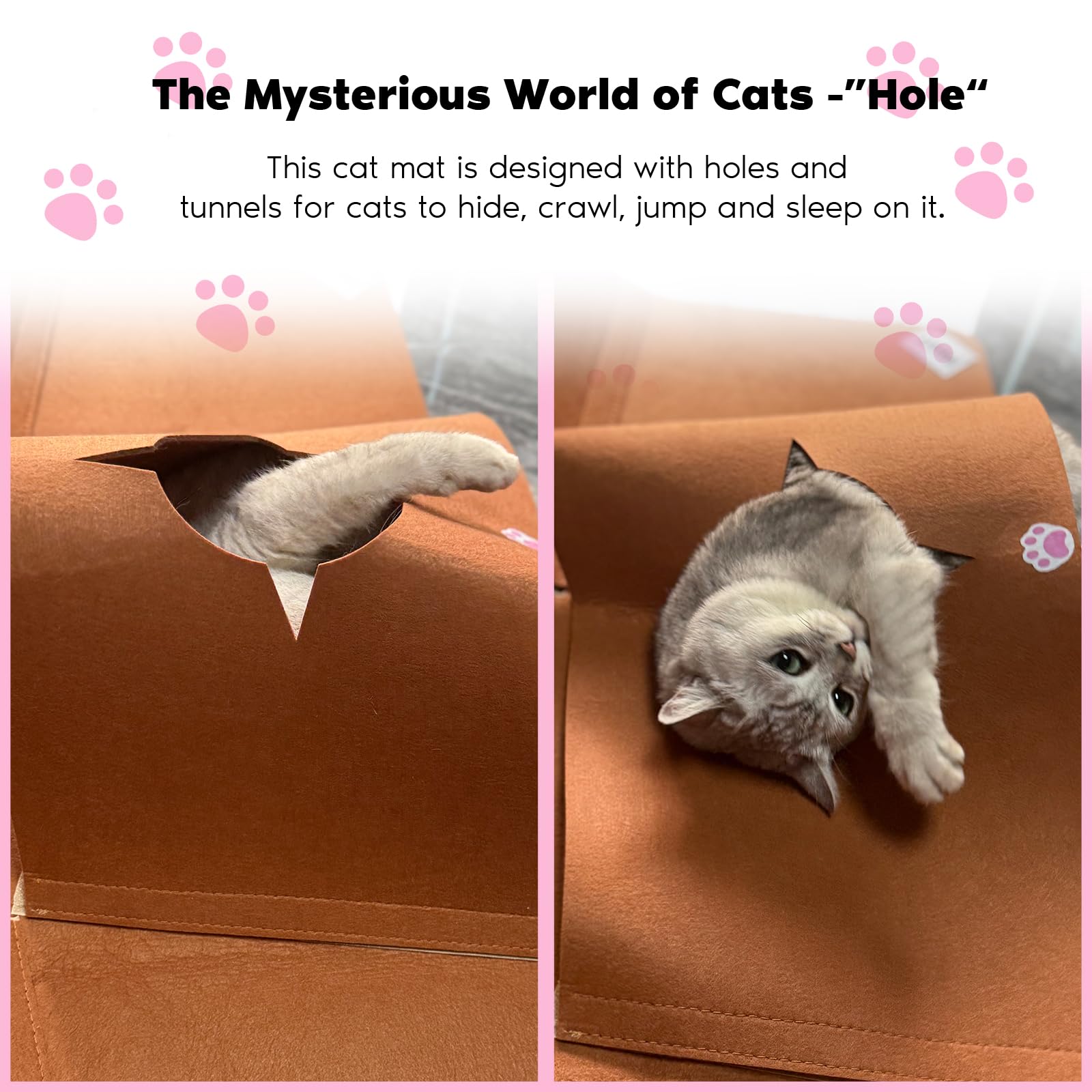 Fun Interactive Pet Activity Play Rug