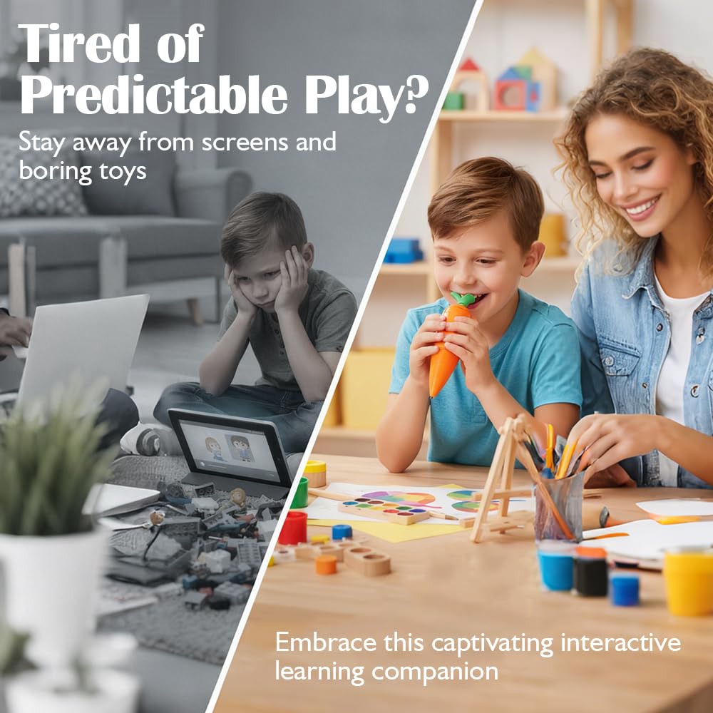 🐰🥕 Zootopia-Inspired Carrot Voice Recorder – Kids’ Fun & Educational Toy 🎙️