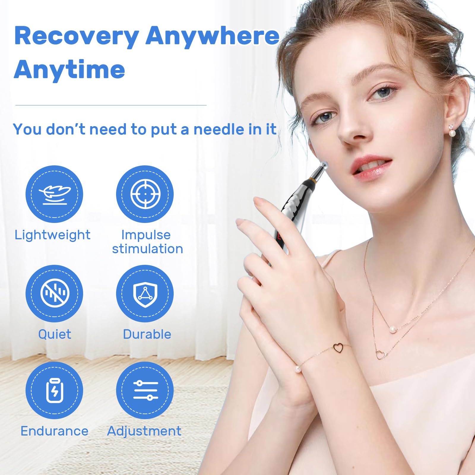 👍5-in-1 Electronic Acupuncture Pen