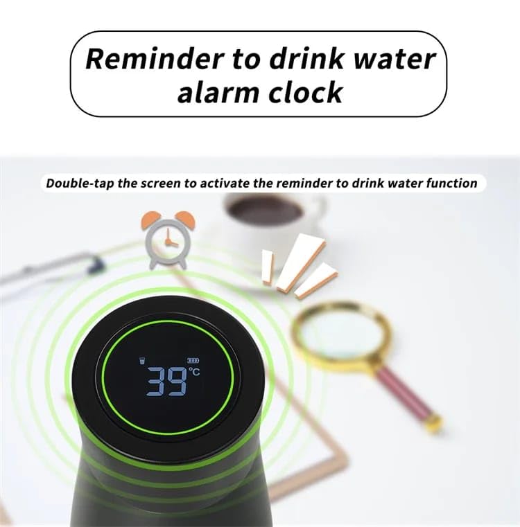 Self-Cleaning UV Water Bottle