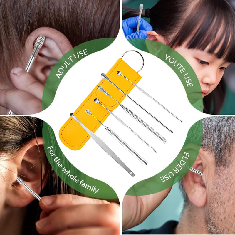 🔥 49% OFF🔥Innovative Spring EarWax Cleaner Tool Set