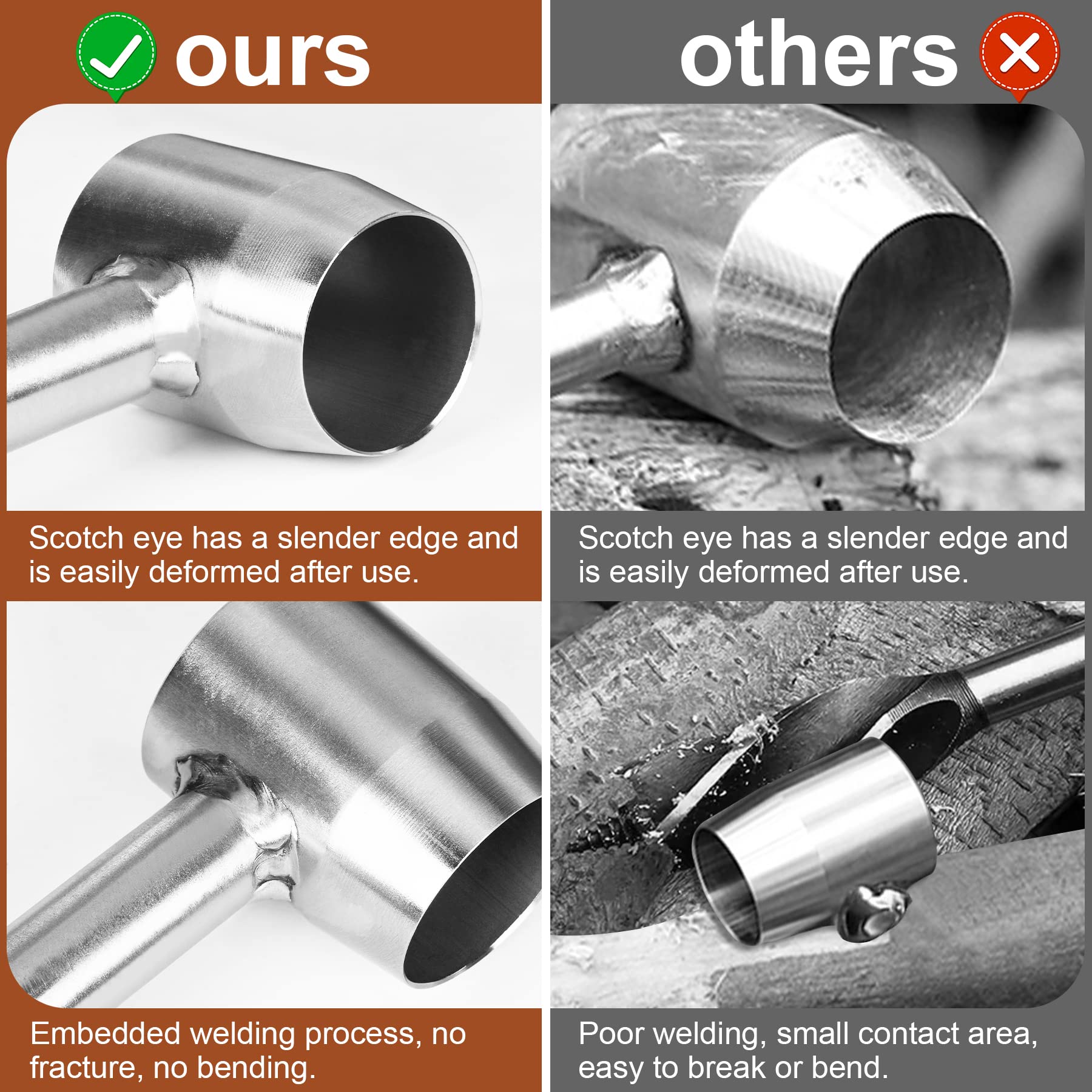 🔥Bushcraft Settlers Tool Survival Hand Auger Wrench