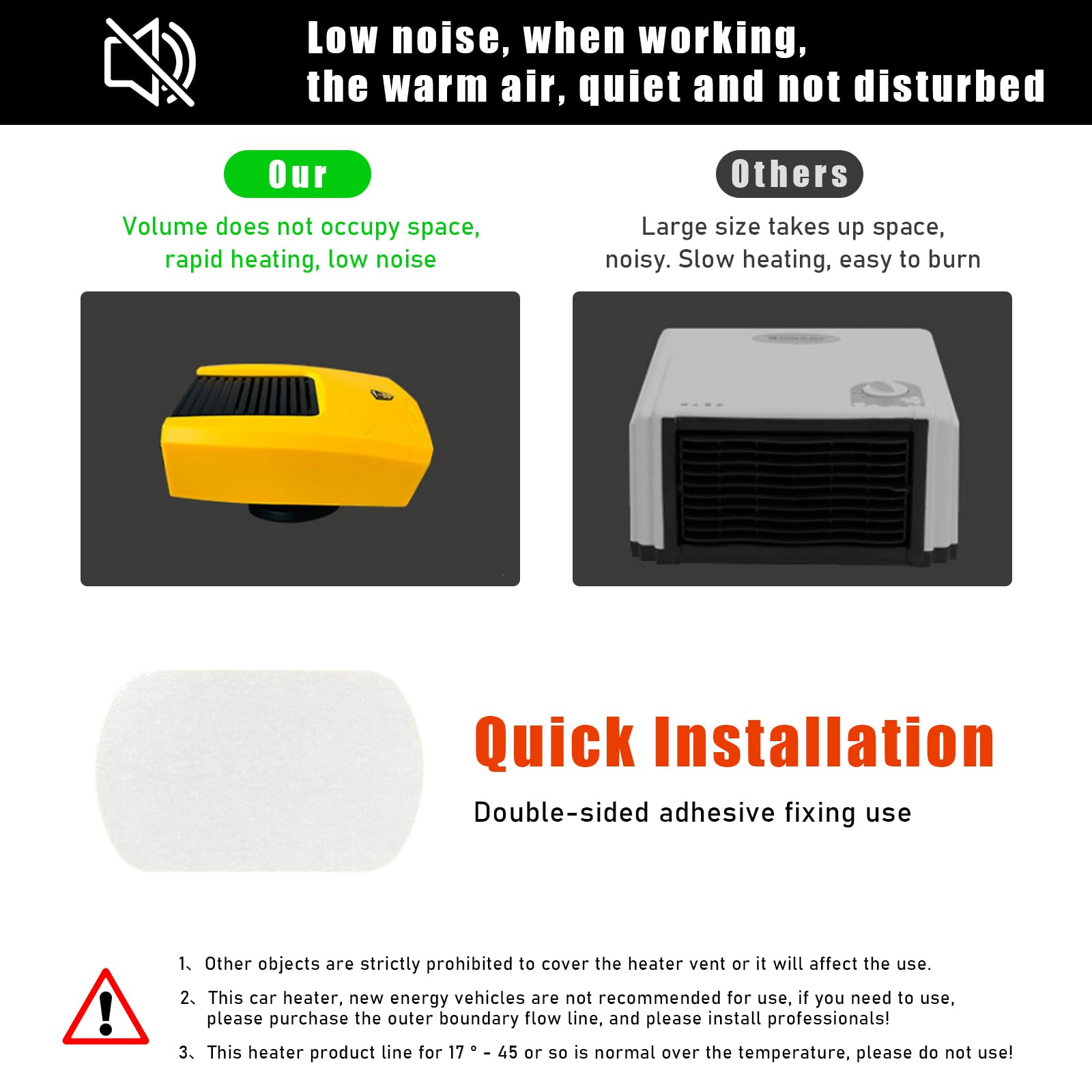 🎁Hot Sale - Portable Car Heater