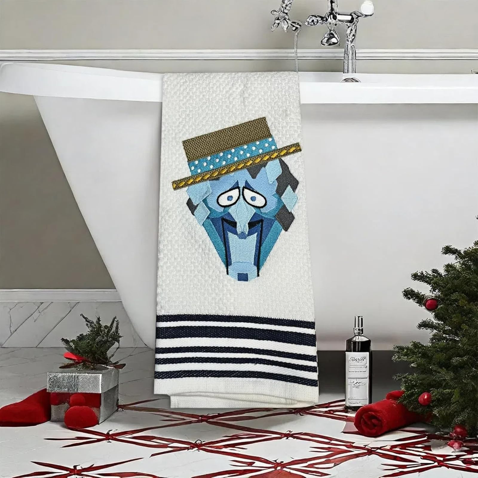 🔥Christmas Sale 49% OFF - Heat Miser Snow Miser Christmas Towel