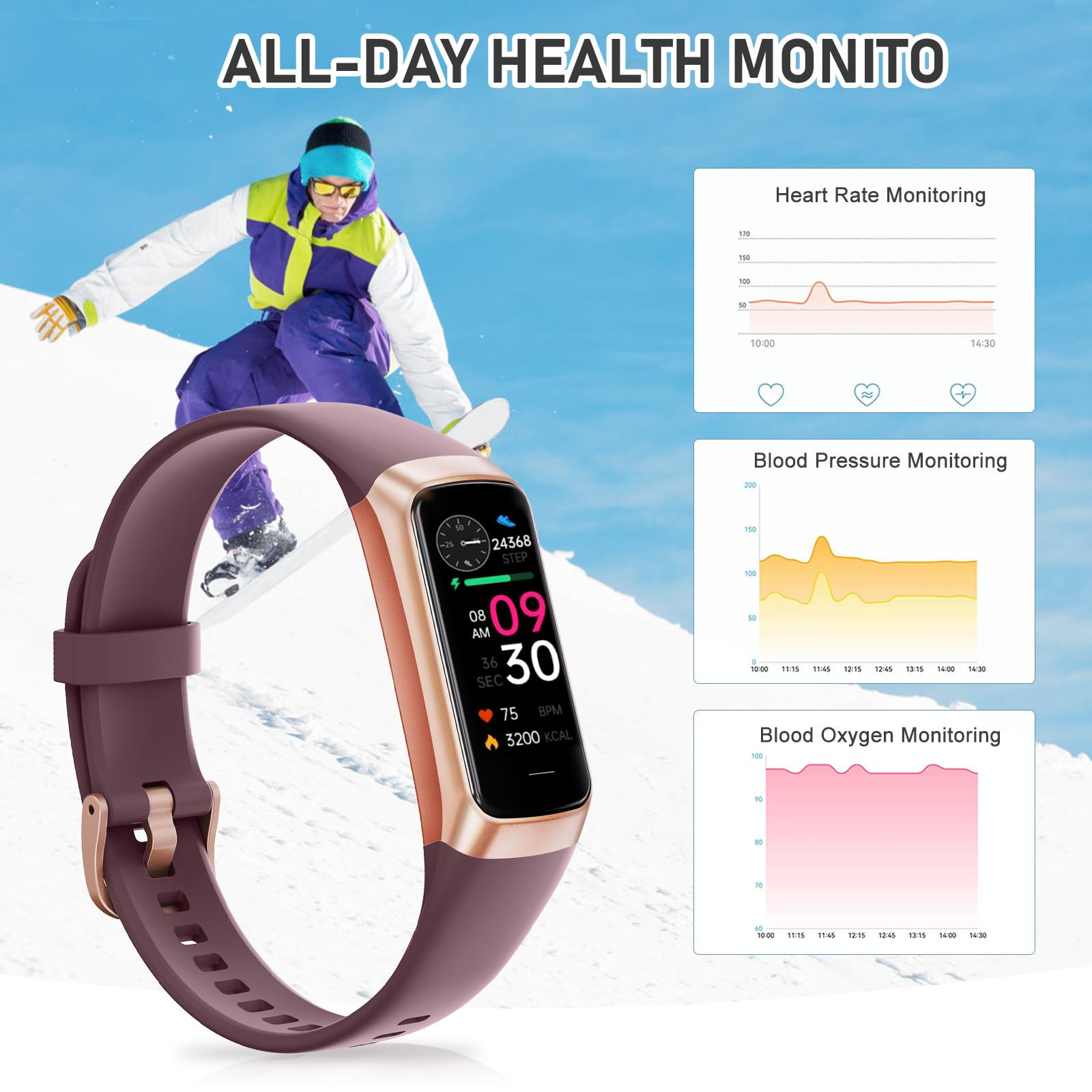 Fitness Tracker Watch 3.0