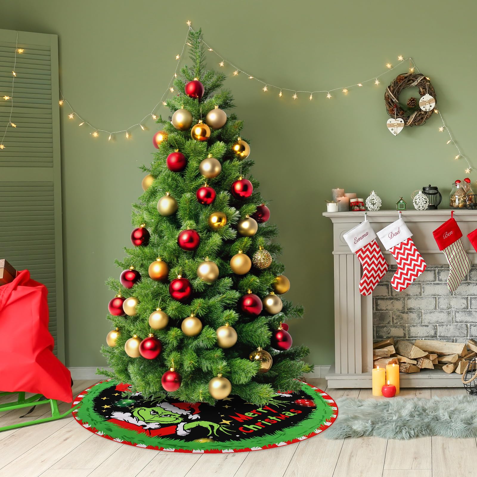 Christmas Tree Skirt 48 Inch