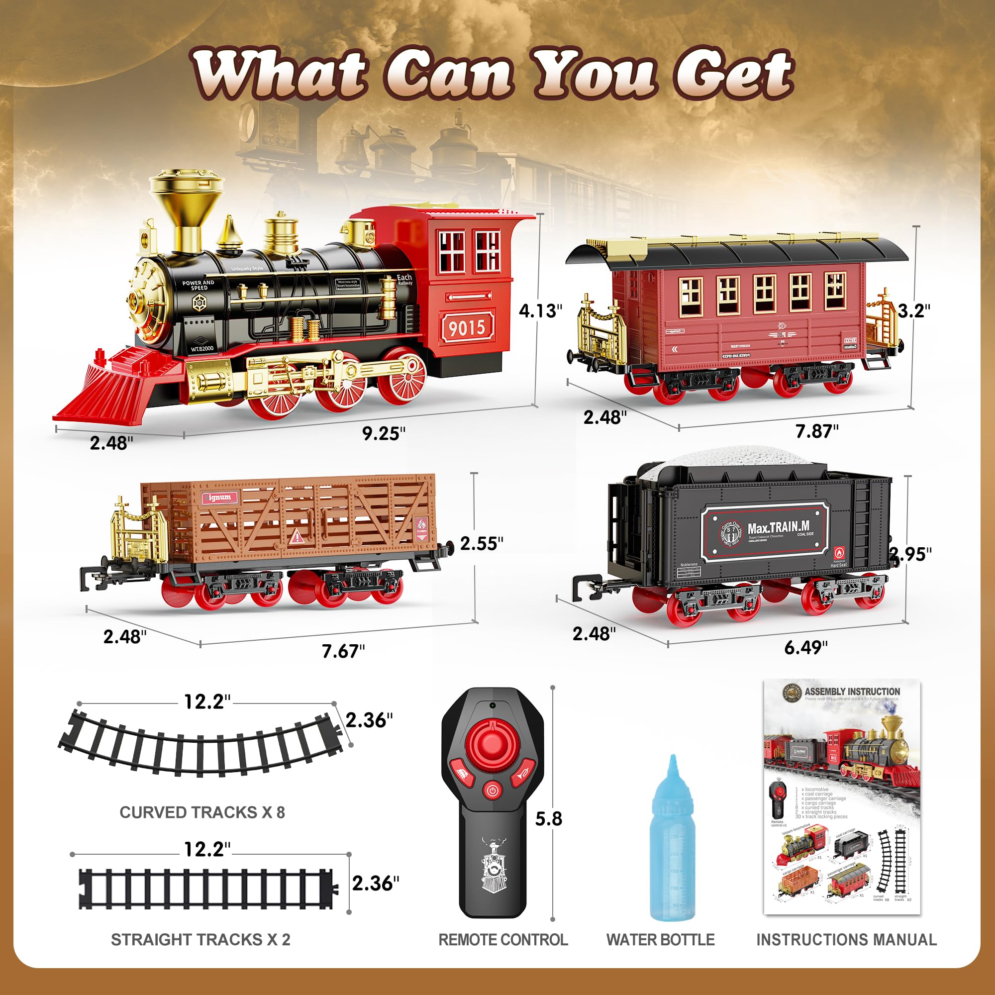 💥LAST DAY SALE 49% OFF-Talent Christmas Remote Control Train