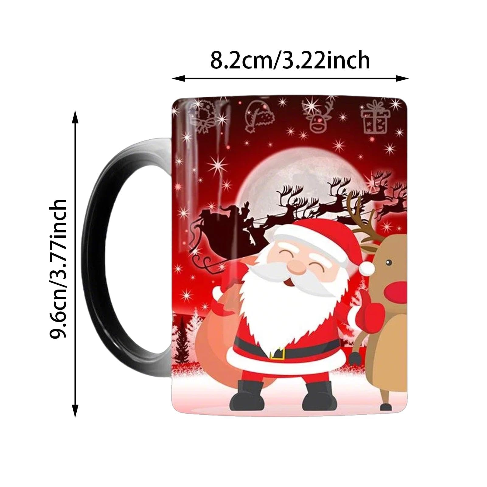 Magic Color Changing Christmas Mug