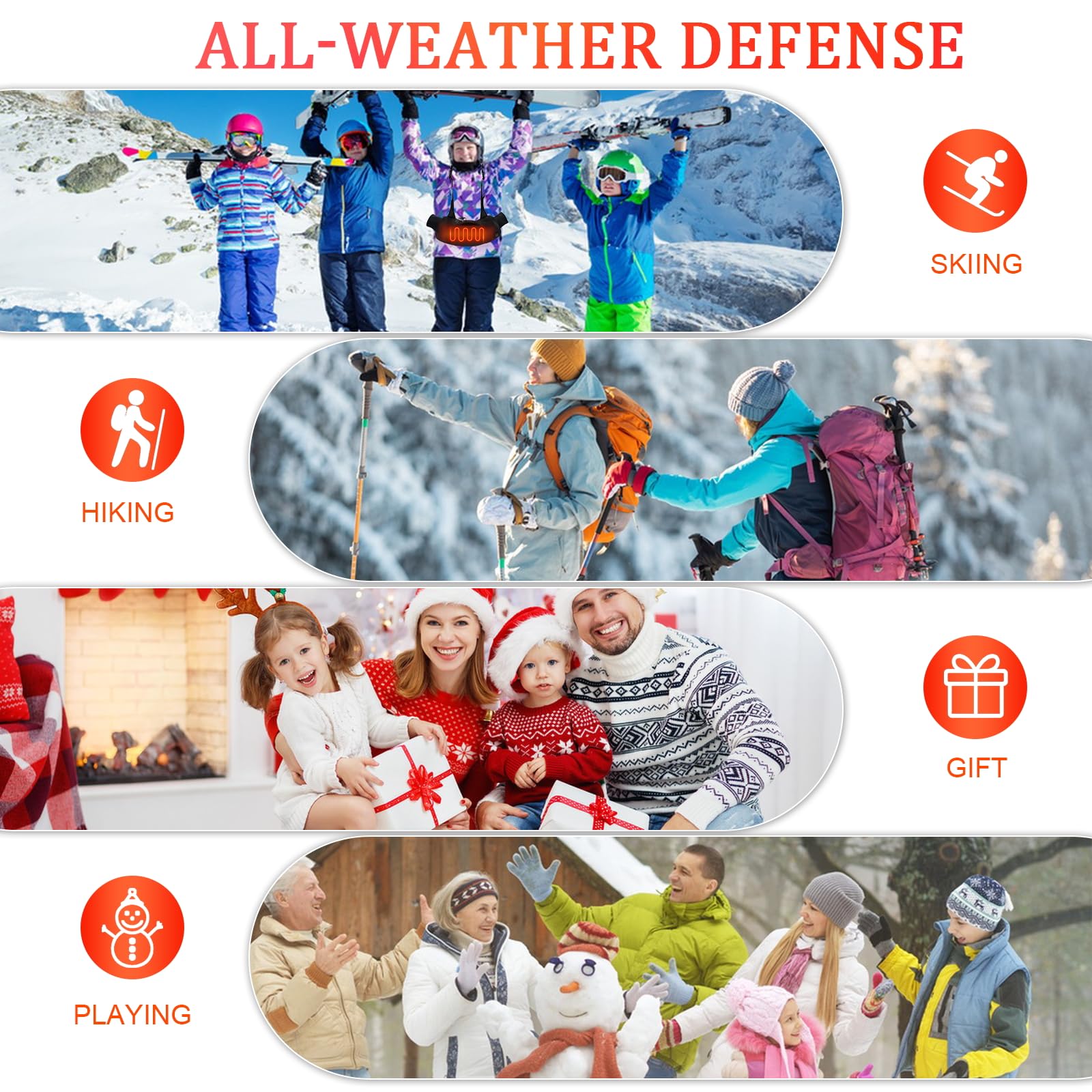 Electric Heated Hand Warmer Pouch