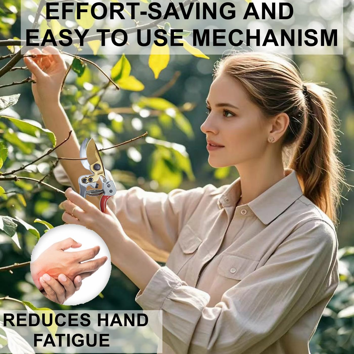 Durable Heavy-Duty Pruning Shears