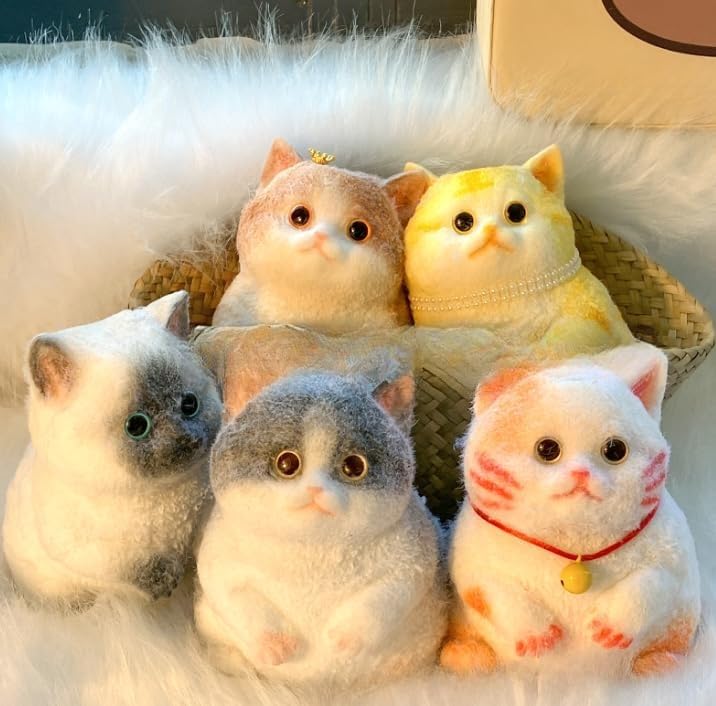 🐱3DTaba Squishy Cat，Finger Stress Relief Toys
