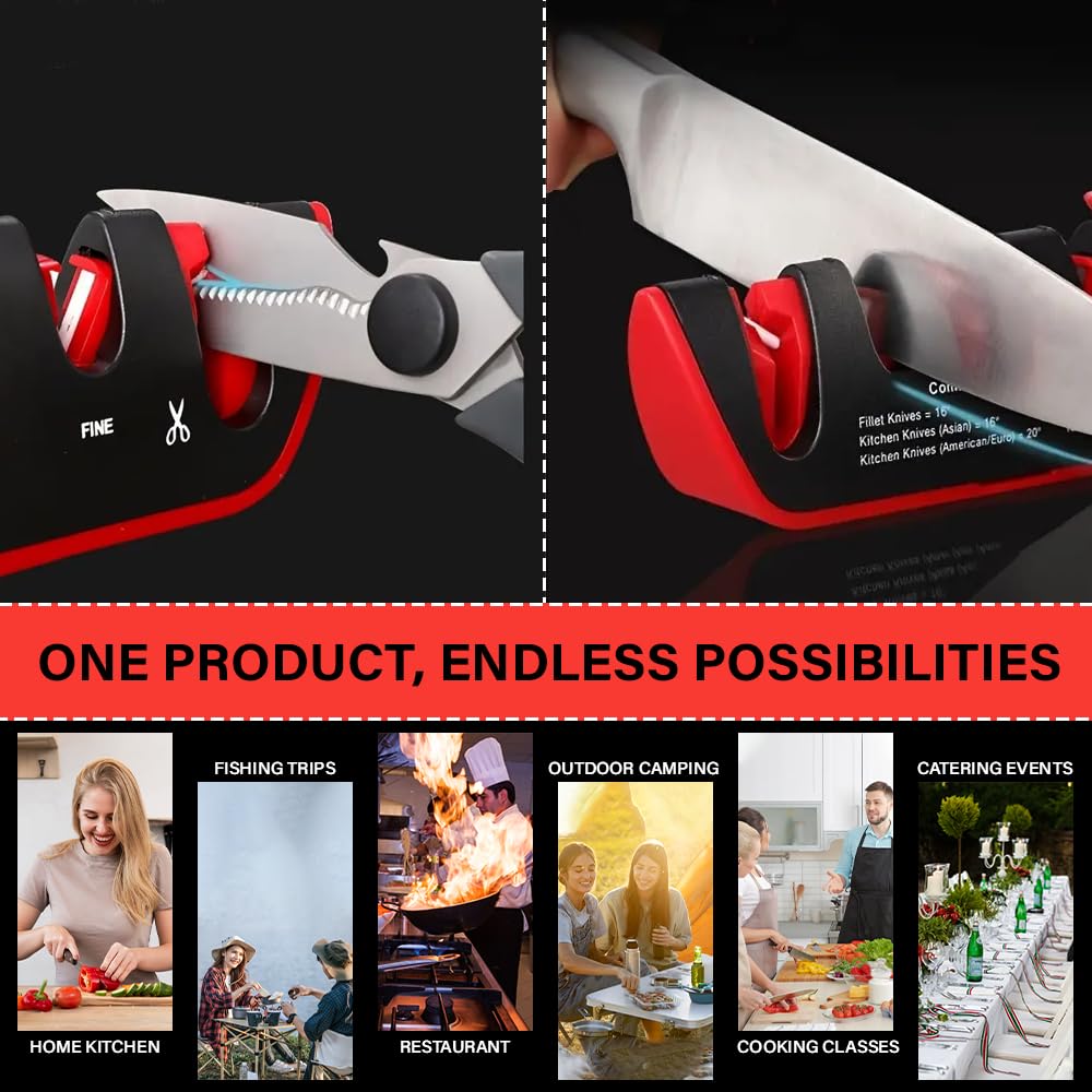 🎁Angle-Adjustable Knife Sharpener