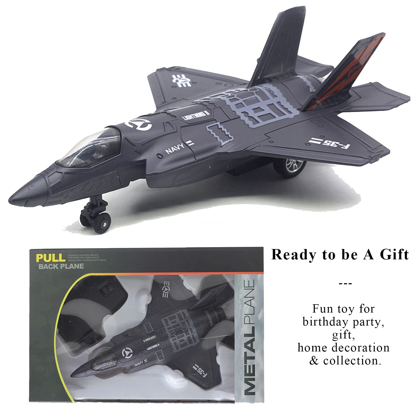 Metal Fighter Jet Military Plane Model