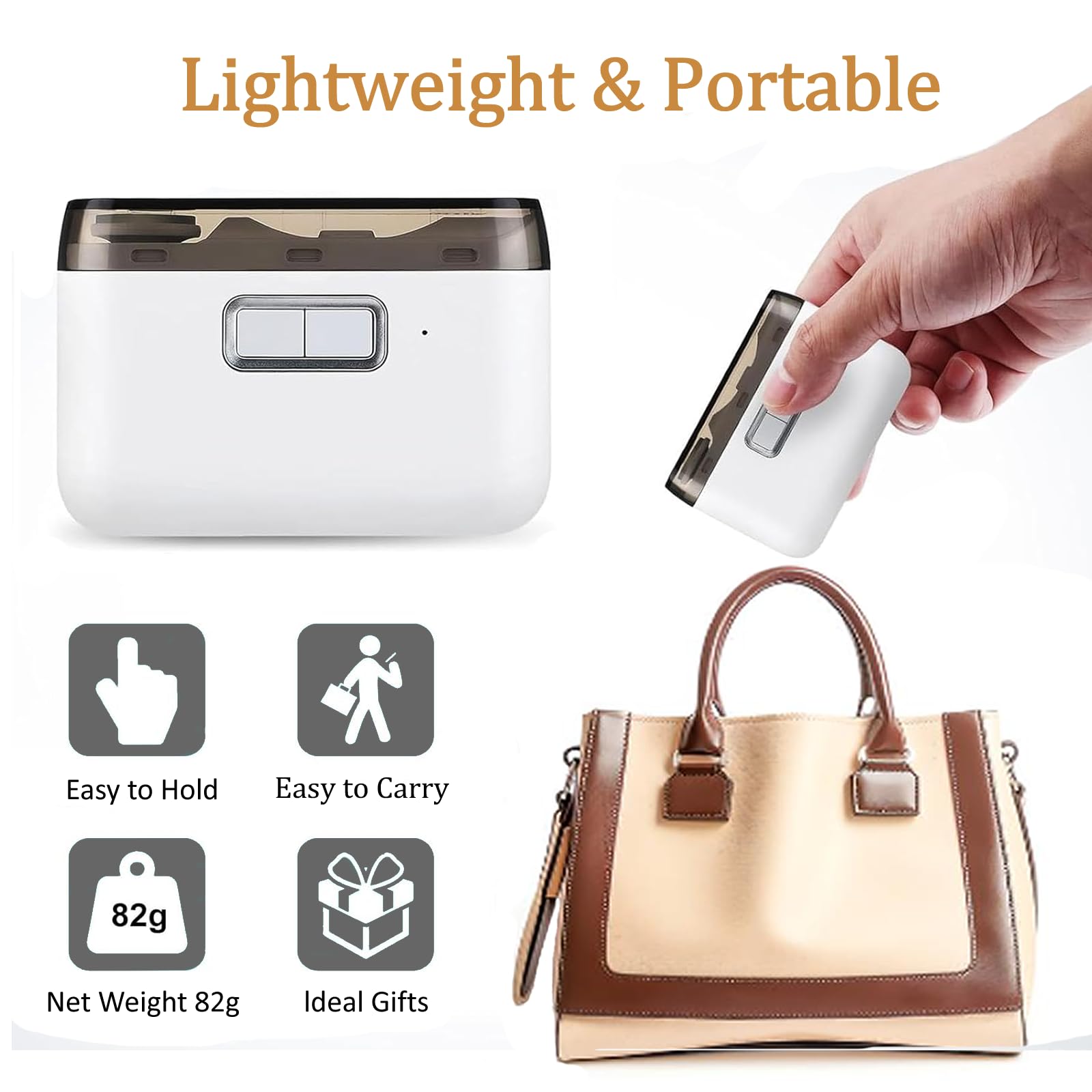 2 in 1 Electric Automatic Nail Clipper Trimmer