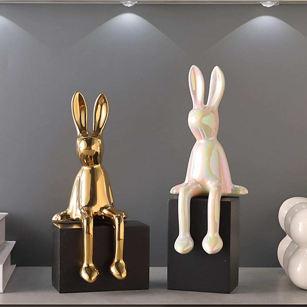 🐰🎉49% off -Golden Bunny Decorative Rabbit Figurines