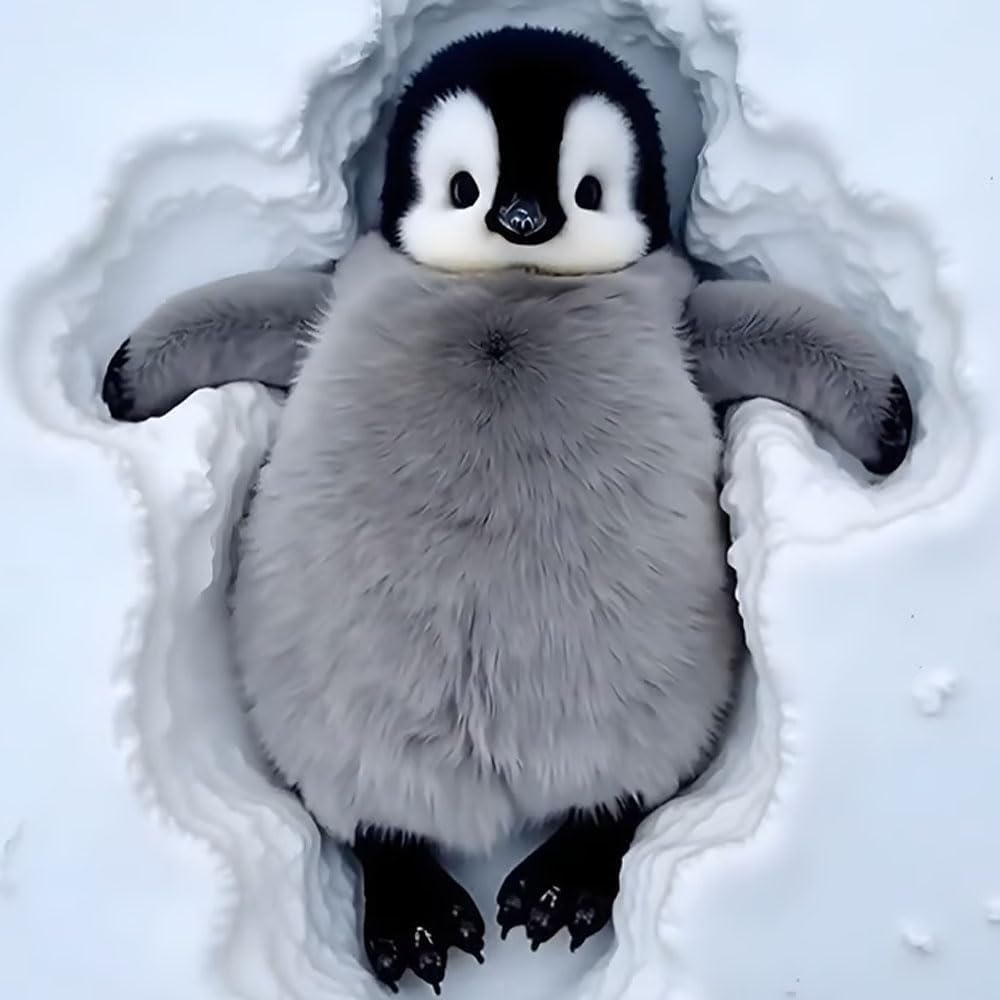 🔥Hot Sale🐧🐧Super realistic plush robot penguin🐧🐧