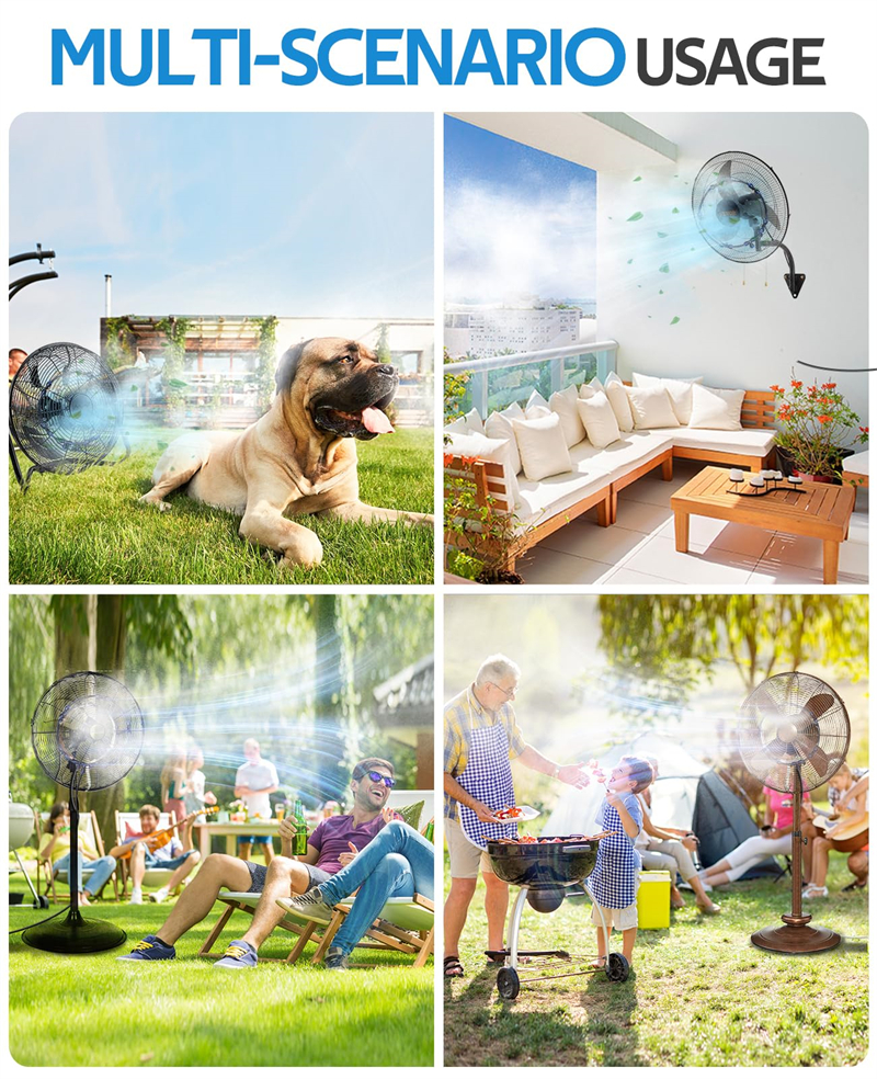 Fan Misters for Cooling Kit