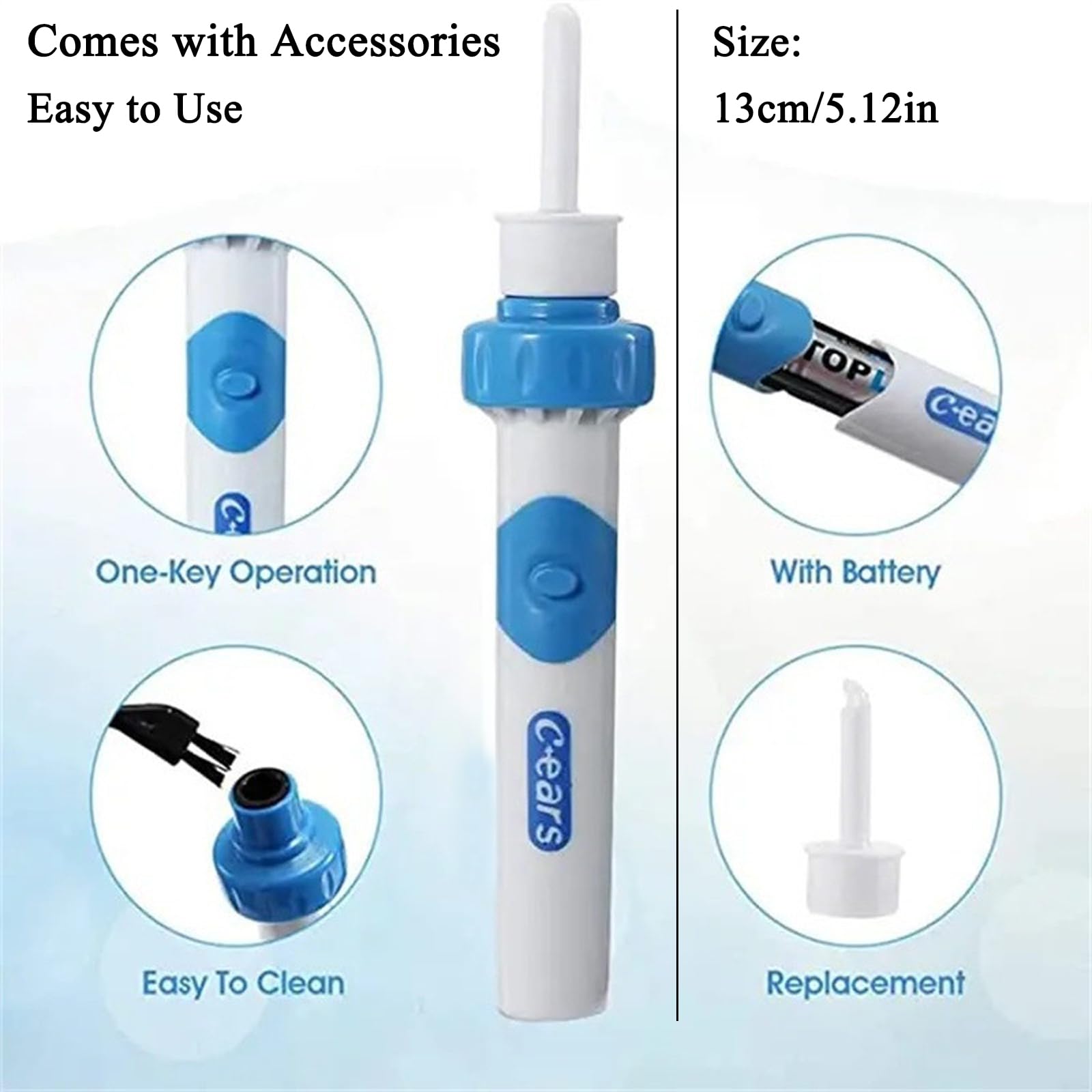 Electric Vacuum Ear Cleaner Suction