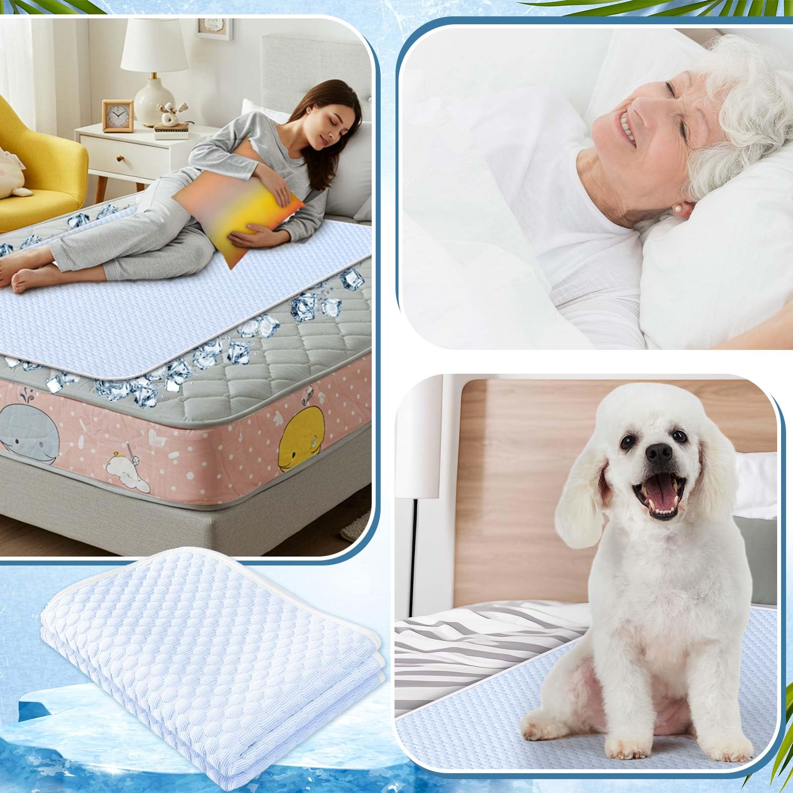 Cooling Washable Bed Pads for Incontinence Adults