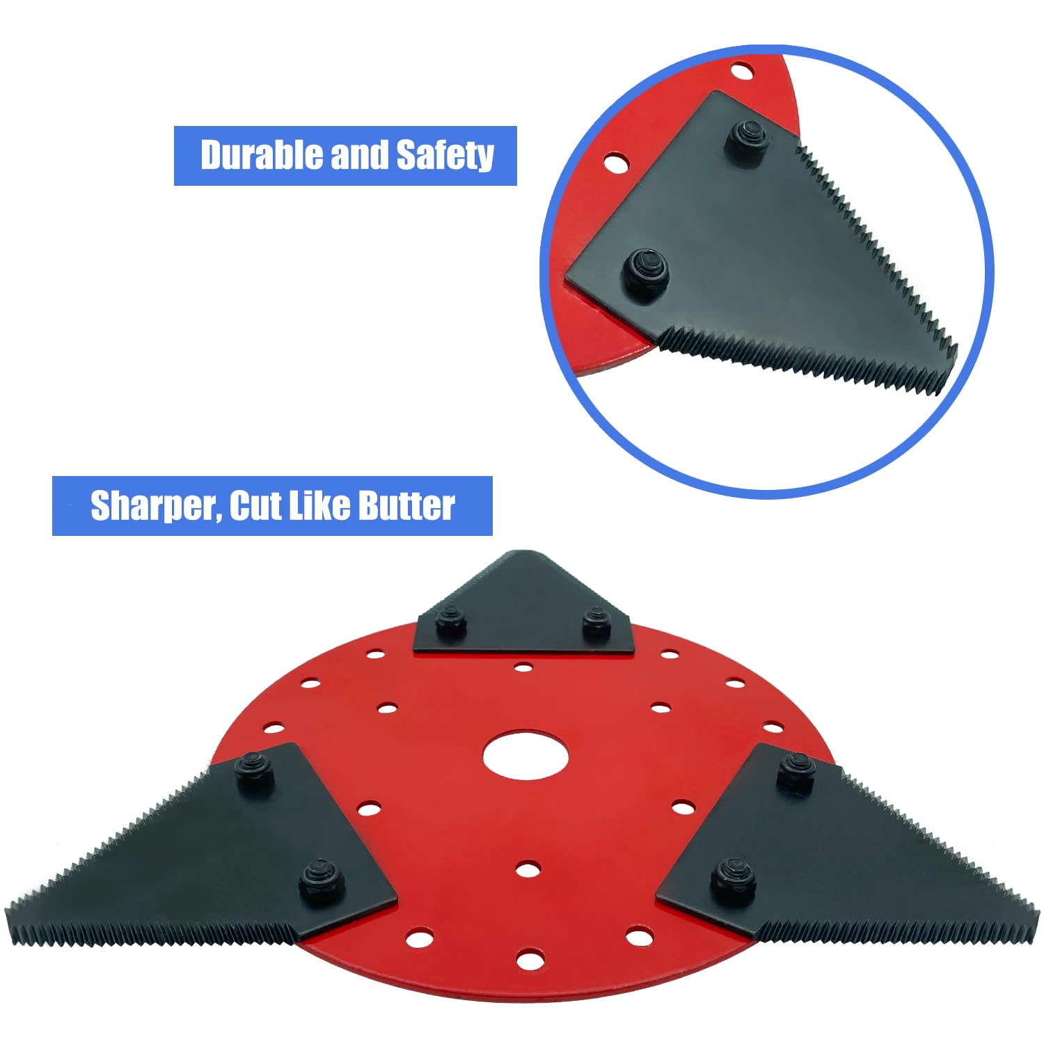 Steel Weed Trimmer Head Brush Cutter Blade