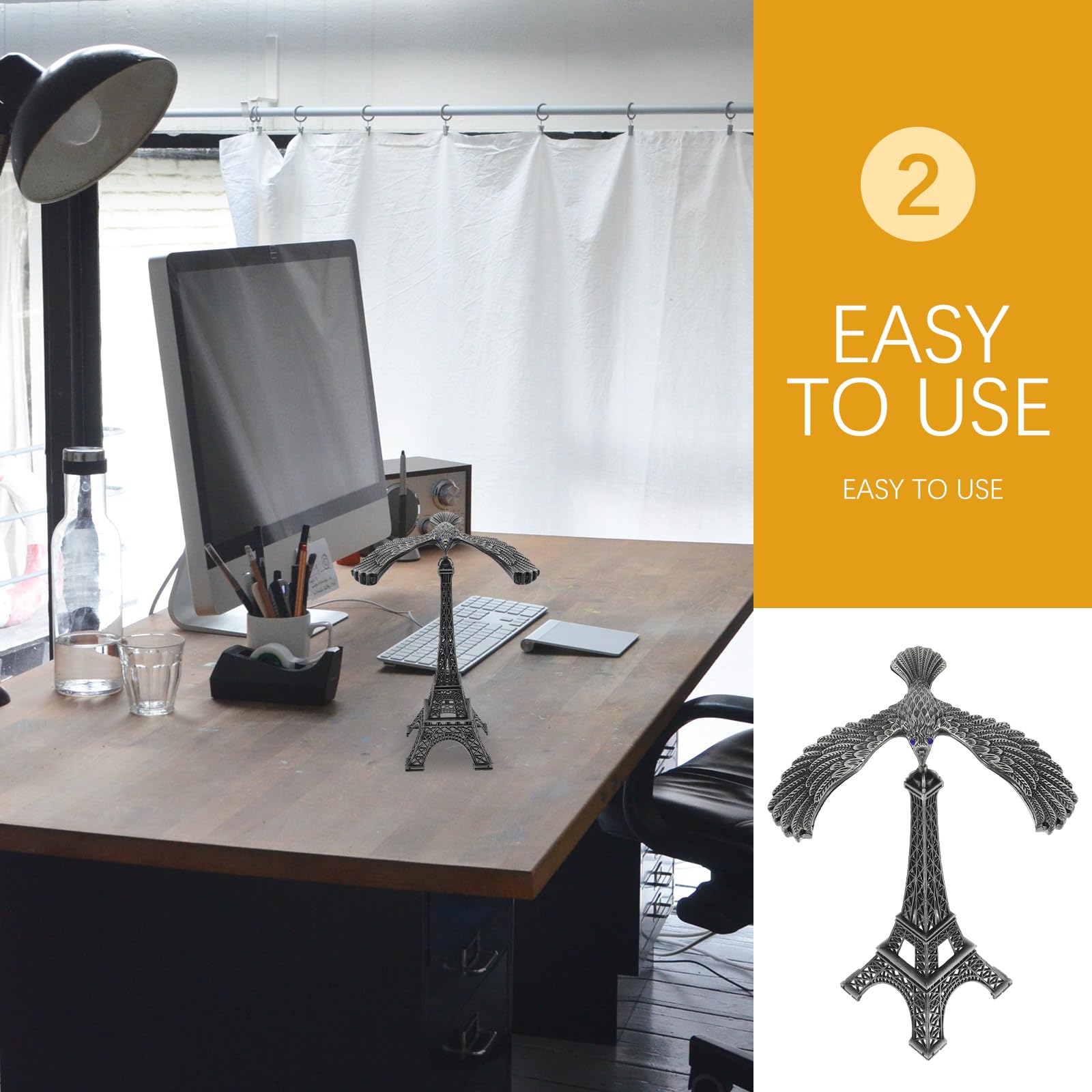 🔥49% OFF - Metal Eiffel Tower Balance Eagle