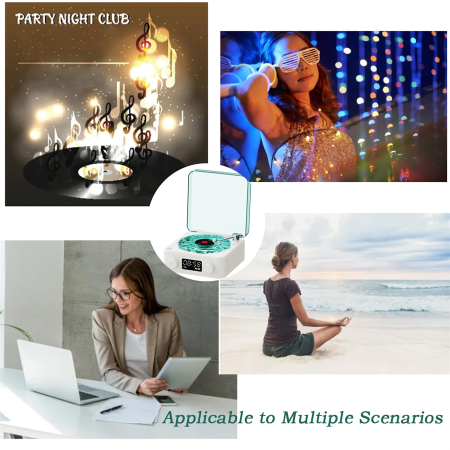 “ The best gift ”The Waves Vinyl Player 