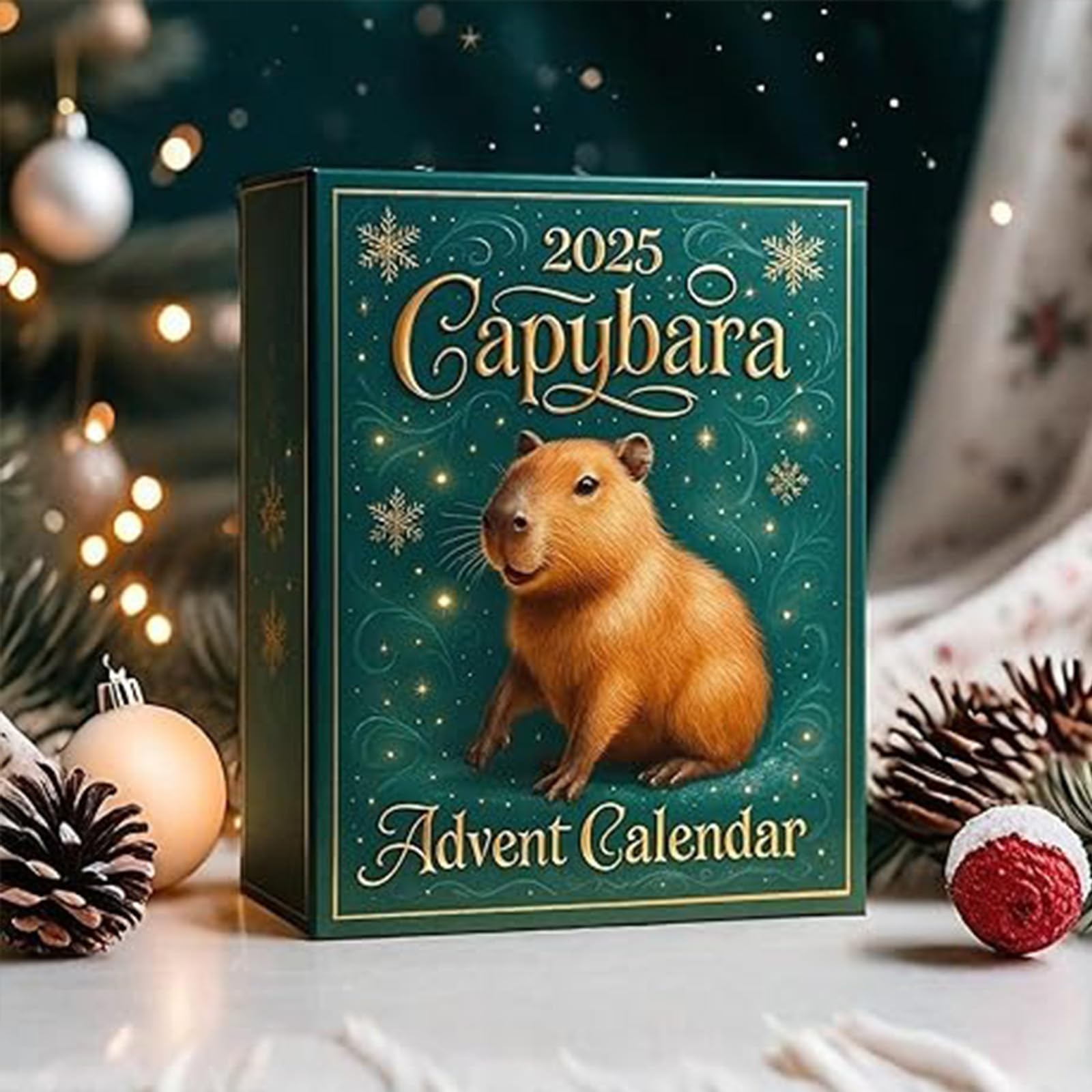 🔥Last Day 49% OFF -2025 Capybara Advent Calendar