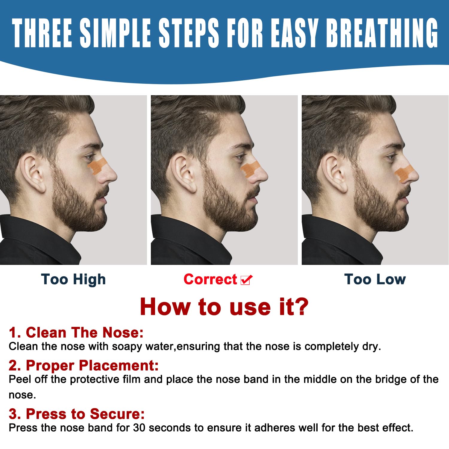 120 Count Nasal Strips for Snoring