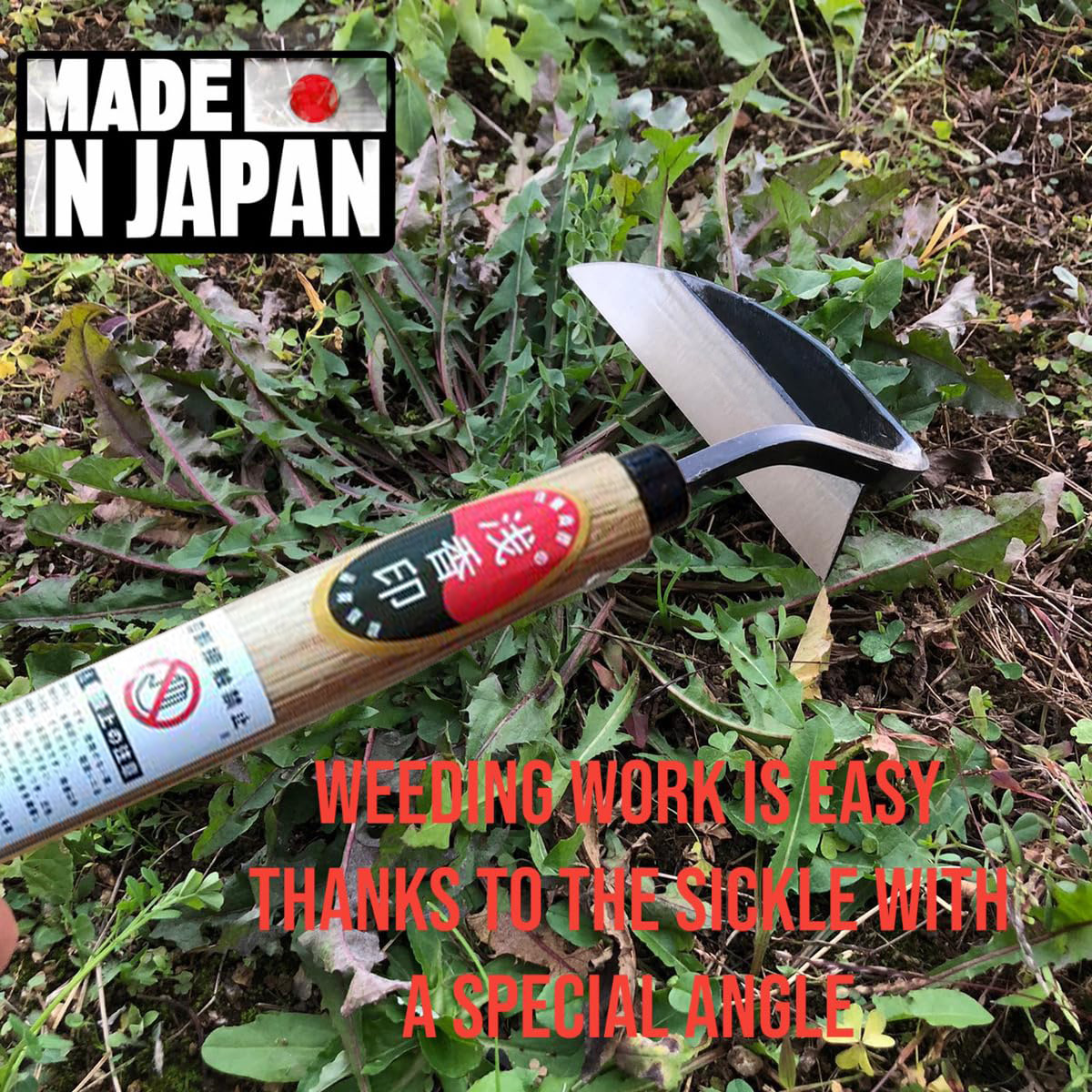 Japanese Gardening Weeding Sickle Hand-held Tools