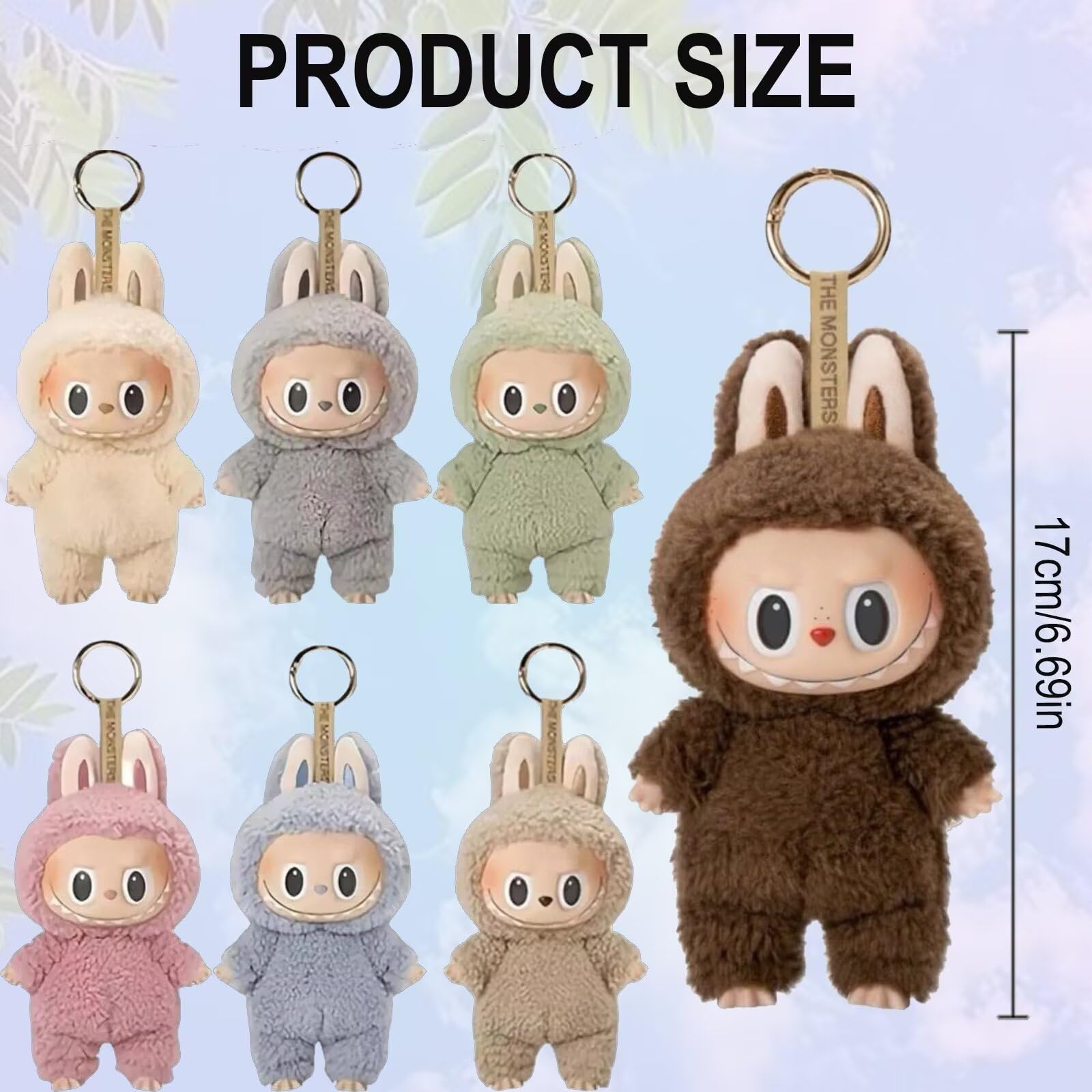 Labubu Exciting Macaron Plush Doll