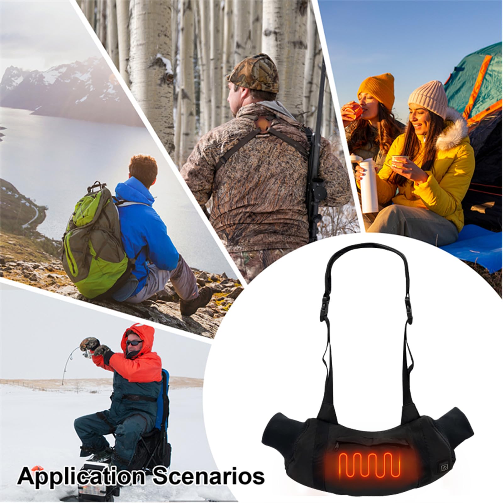 Electric Heated Hand Warmer Pouch