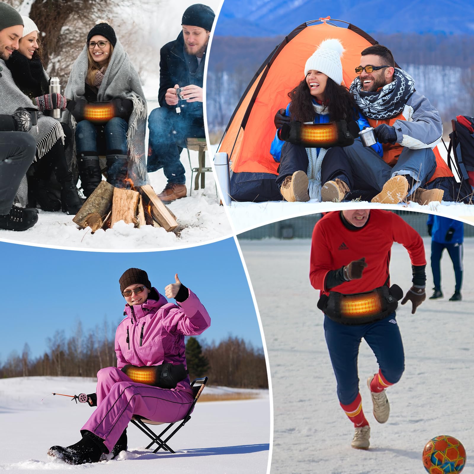 Electric Heated Hand Warmer Pouch