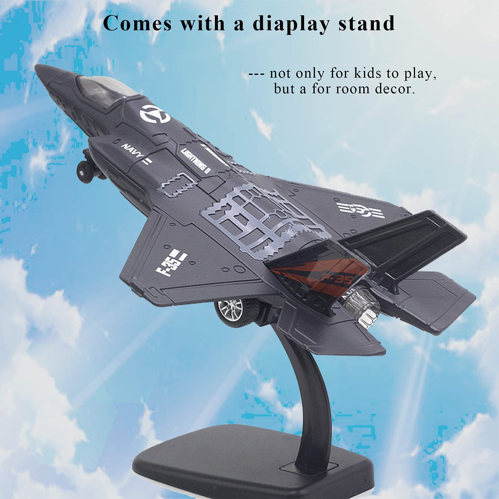 Metal Fighter Jet Military Plane Model