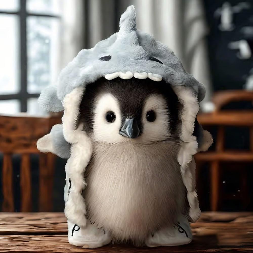 🔥Hot Sale🐧🐧Super realistic plush robot penguin🐧🐧